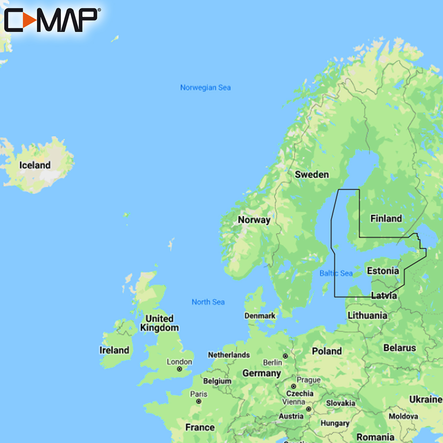 C-Map Discover Suomenlahti & Ahvenanmaa - Kartat - 9420064119301 - 1