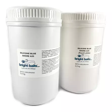 BB Muottisilikoni Sininen Shore A20 1kg - Silikonimuotin valmistus - 4545458494415 - 1