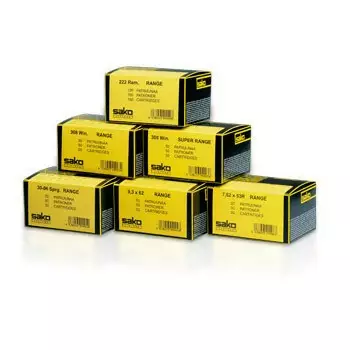 Sako Range .308 Win FMJ 8,0g 50kpl - Kaliiperi .308 Win - 6438053186336 - 1