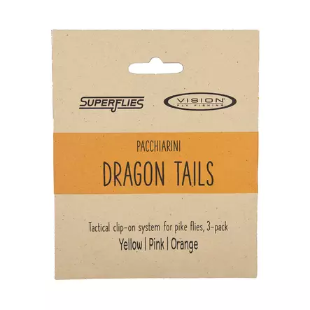 Vision Superflies Dragon Tail Set Fluorescent - Valmisperhot - 8859202539601 - 2