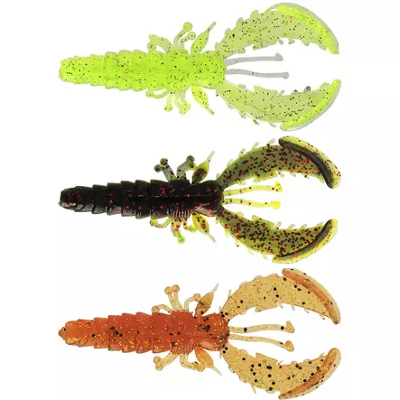 Westin CreCraw Slim 7,5cm 3g 4pcs Dark Water Mix 26 - Jigit - 5707549551851 - 1