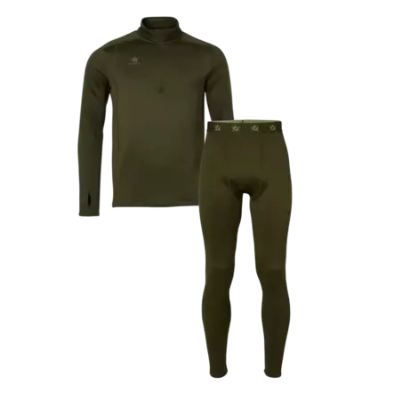 Alaska ThermoDry M's Mid Layer Set Night Green L - Muut merkit - 6438347059872 - 1