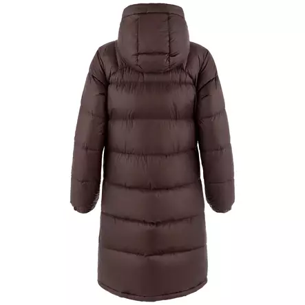 Expedition Long Down Parka W Black Oak L - Naisten Fjällräven takit - 7323451206962 - 2