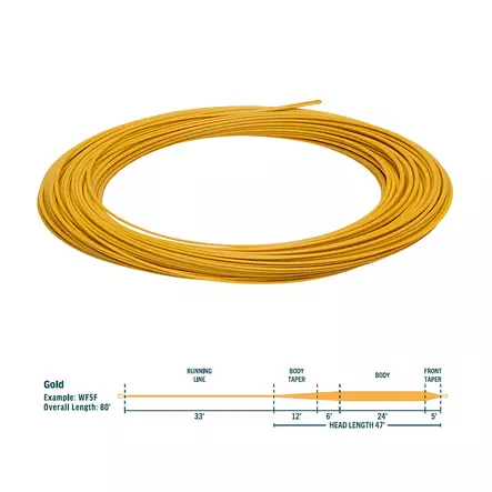 Rio Avid Trout Gold WF4-F - Rio yhdenkädensiimat - 730884196963 - 2