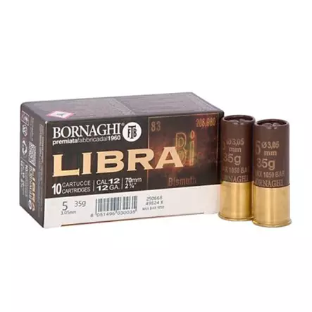 Bornaghi Libra Bismuth 12/70 35g 3,05mm 10kpl - Kaliiperi 12/70 - 8051496030035 - 1