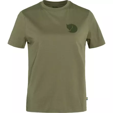Fjällräven Foxy Boxy Logo Tee W L Green - T-Paidat - 7323450857165 - 1