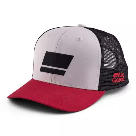 Abu Garcia Flag Trucker Grey/Red/Black - Lippikset - 036282074248 - 2