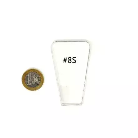 Lure Lip Lexan 3mm 8S - 66.6x 41x 22.2mm - Vaapputarvikkeet - 4545458557028 - 1