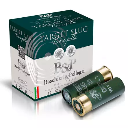 B&P Target Slug 12/65 28g 25kpl - Kaliiperi 12/muut - 8033109432689 - 1