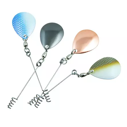 Svartzonker Spinner Rigs 4-pack Copper, Black, Blue, Brown - Kumikalarigit ja rigaustarvikkeet - 7340031011259 - 1