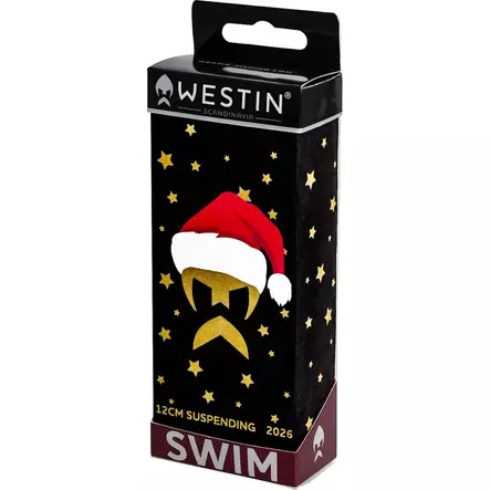 Westin Swim 12cm 53g Suspending Christmas Edition 2026 - Jerkit - 5707549552599 - 1